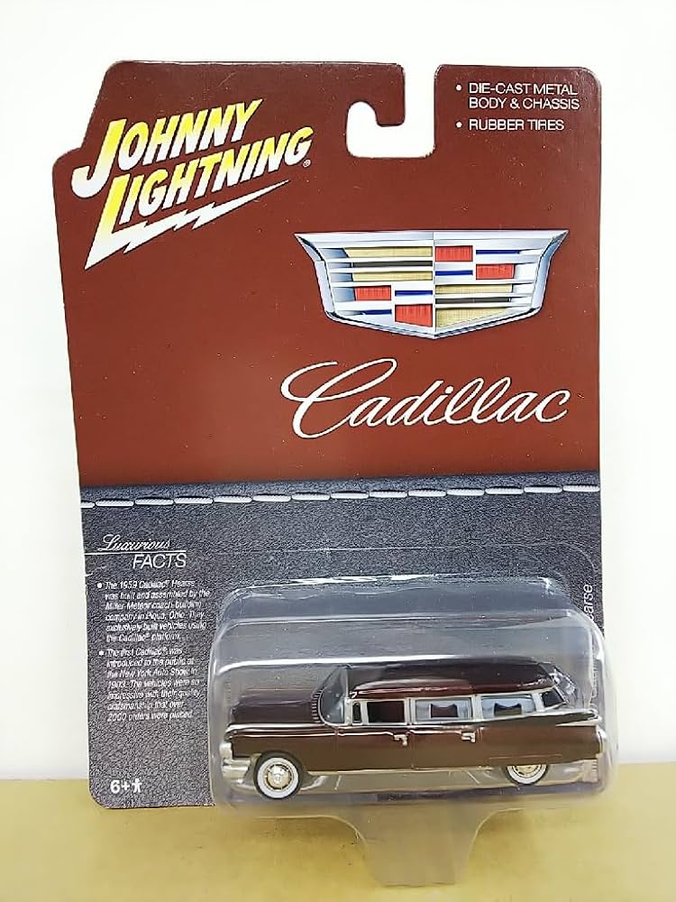 ジョニーライトニング　1959　キャデラック　1/64　ブルーメタリック Amazon | □ JOHNNY LIGHTNIGジョニーライトニング 京商